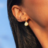 Foto von Hoop clip earrings with pendants • Mix & Match ear clips • 14mm