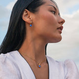 Foto von Hoop earrings with pendants • Mix & Match earrings • 12mm