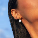Foto von Hoop earrings with pendants • Mix & Match earrings • 12mm