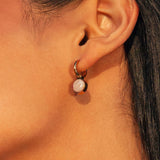 Foto von Hoop earrings with pendants • Mix & Match earrings • 12mm