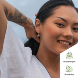 Foto von Hoop earrings with pendants • Mix & Match earrings • 12mm