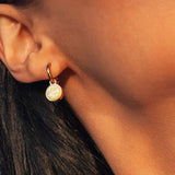 Foto von Hoop earrings with pendants • Mix & Match earrings • 12mm