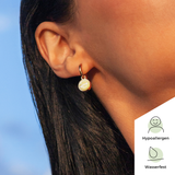 Foto von Hoop earrings with pendants • Mix & Match earrings • 12mm