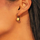 Foto von Hoop earrings with pendants • Mix & Match earrings • 12mm