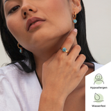 Foto von Hoop earrings with charms • Mix & Match earrings • 16mm