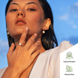 Foto von Hoop earrings with pendants • Mix & Match earrings • 12mm