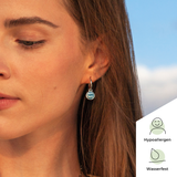 Foto von Hoop earrings with pendants • Mix & Match earrings • 12mm