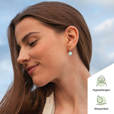 Foto von Hoop earrings with pendants • Mix & Match earrings • 12mm