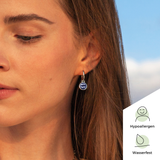 Foto von Hoop clip earrings with pendants • Mix & Match ear clips • 14mm