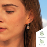 Foto von Hoop earrings with pendants • Mix & Match earrings • 12mm