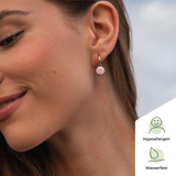 Foto von Hoop earrings with pendants • Mix & Match earrings • 12mm