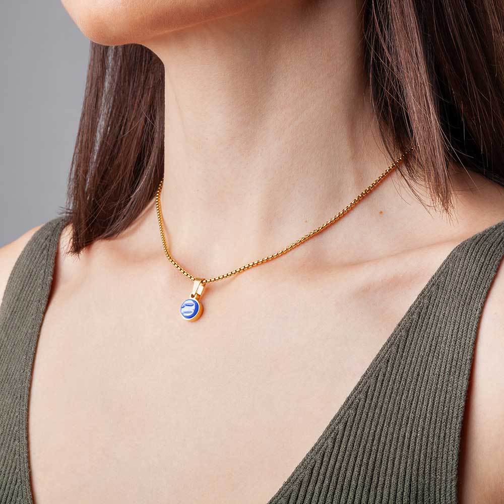 Foto von Kurze Kette mit Anhänger • Mix & Match Halskette