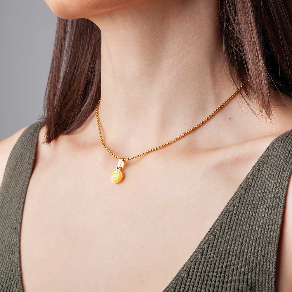 Foto von Kurze Kette mit Anhänger • Mix & Match Halskette