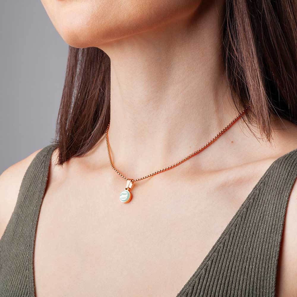 Foto von Kurze Kette mit Anhänger • Mix & Match Halskette