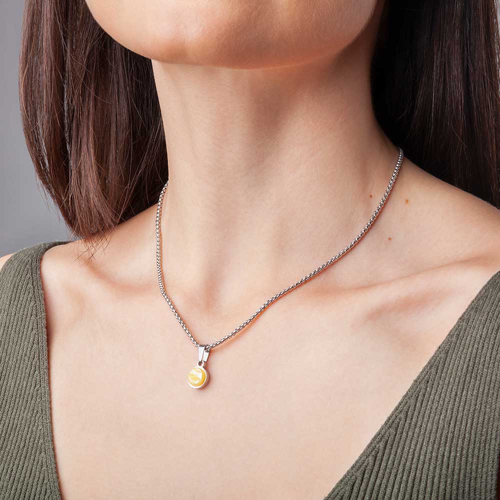 Foto von Kurze Kette mit Anhänger • Mix & Match Halskette