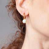 Foto von Hoop earrings with charms • Mix & Match earrings • 16mm