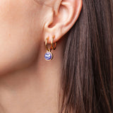 Foto von Hoop earrings with charms • Mix & Match earrings • 16mm