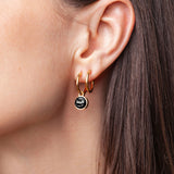 Foto von Hoop earrings with charms • Mix & Match earrings • 16mm