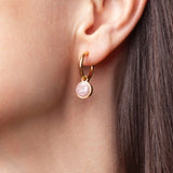 Foto von Hoop earrings with charms • Mix & Match earrings • 16mm