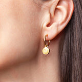 Foto von Hoop earrings with charms • Mix & Match earrings • 16mm