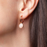 Foto von Hoop earrings with charms • Mix & Match earrings • 16mm