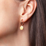 Foto von Hoop earrings with charms • Mix & Match earrings • 16mm