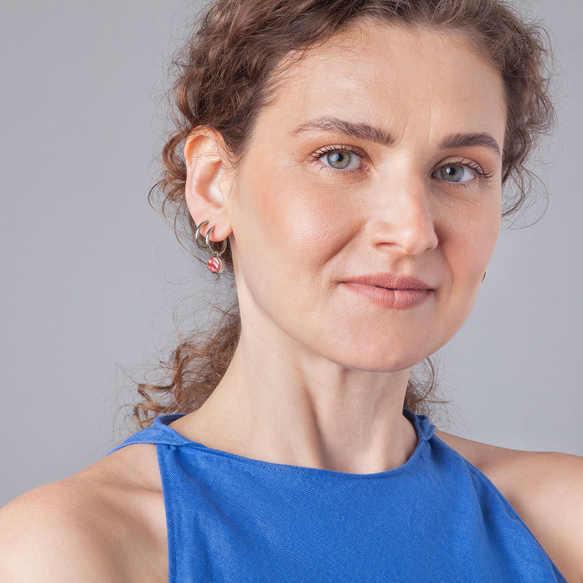 Foto von Creolen mit Charms  • Mix & Match Ohrringe • 16mm