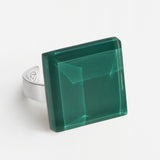 Statement Ring mit Stein 20mm • größenverstellbar Statement Ring mit Stein 20mm • größenverstellbar