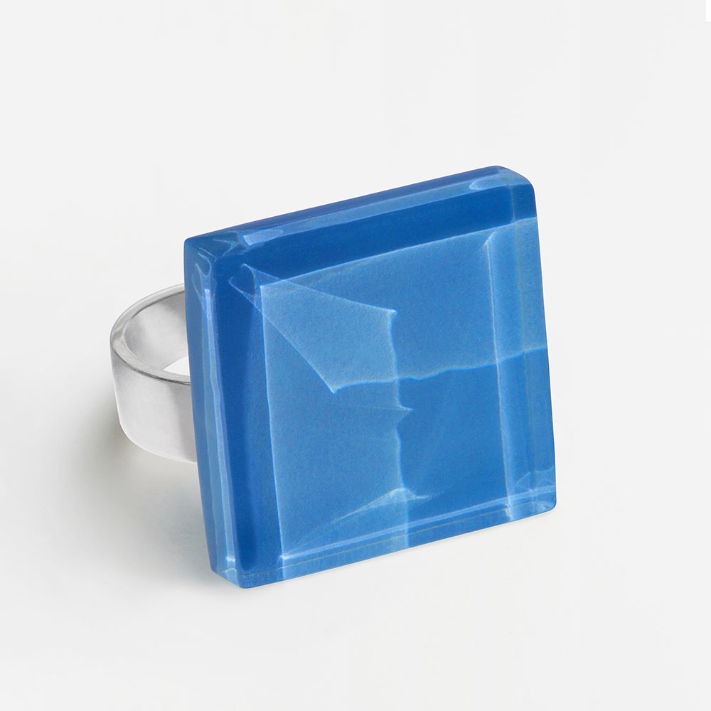 Foto von Statement ring with 20mm stone • adjustable size