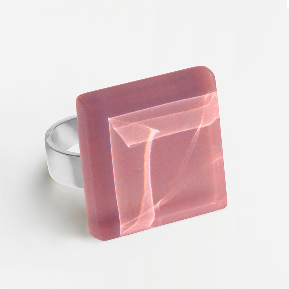 Foto von Statement ring with 20mm stone • adjustable size