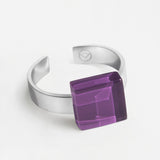 Kleiner Ring mit Stein 10mm • größenverstellbar Kleiner Ring mit Stein 10mm • größenverstellbar