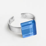 Kleiner Ring mit Stein 10mm • größenverstellbar Kleiner Ring mit Stein 10mm • größenverstellbar