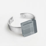 Kleiner Ring mit Stein 10mm • größenverstellbar Kleiner Ring mit Stein 10mm • größenverstellbar