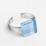 Kleiner Ring mit Stein 10mm • größenverstellbar Kleiner Ring mit Stein 10mm • größenverstellbar