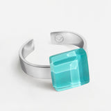 Kleiner Ring mit Stein 10mm • größenverstellbar Kleiner Ring mit Stein 10mm • größenverstellbar