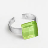 Kleiner Ring mit Stein 10mm • größenverstellbar Kleiner Ring mit Stein 10mm • größenverstellbar