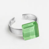 Kleiner Ring mit Stein 10mm • größenverstellbar Kleiner Ring mit Stein 10mm • größenverstellbar