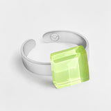 Kleiner Ring mit Stein 10mm • größenverstellbar