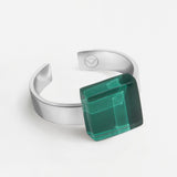 Kleiner Ring mit Stein 10mm • größenverstellbar Kleiner Ring mit Stein 10mm • größenverstellbar
