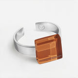 Kleiner Ring mit Stein 10mm • größenverstellbar Kleiner Ring mit Stein 10mm • größenverstellbar