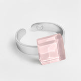 Small ring with 10mm stone • adjustable size