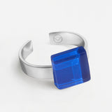 Kleiner Ring mit Stein 10mm • größenverstellbar Kleiner Ring mit Stein 10mm • größenverstellbar