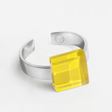 Kleiner Ring mit Stein 10mm • größenverstellbar Kleiner Ring mit Stein 10mm • größenverstellbar
