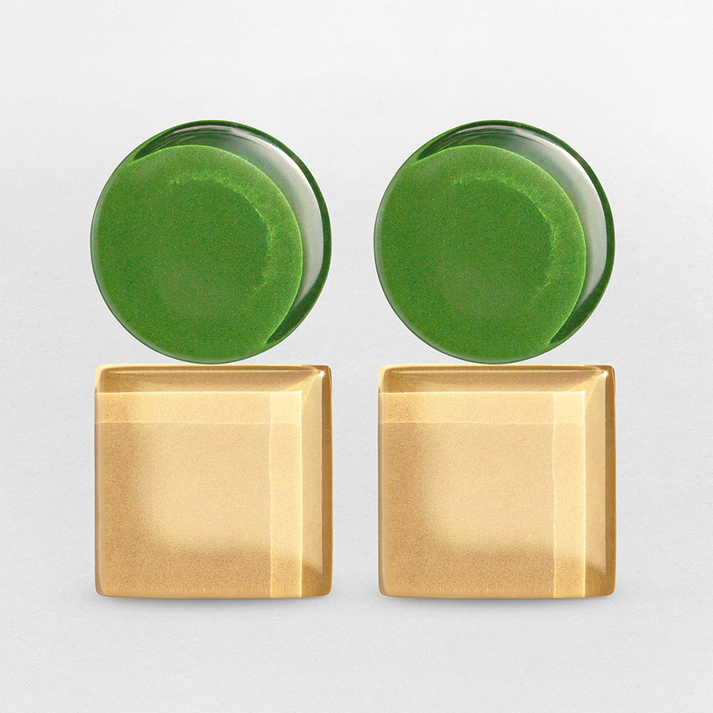 Foto von Geometric Clip Earrings
