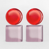 Geometric Clip Earrings