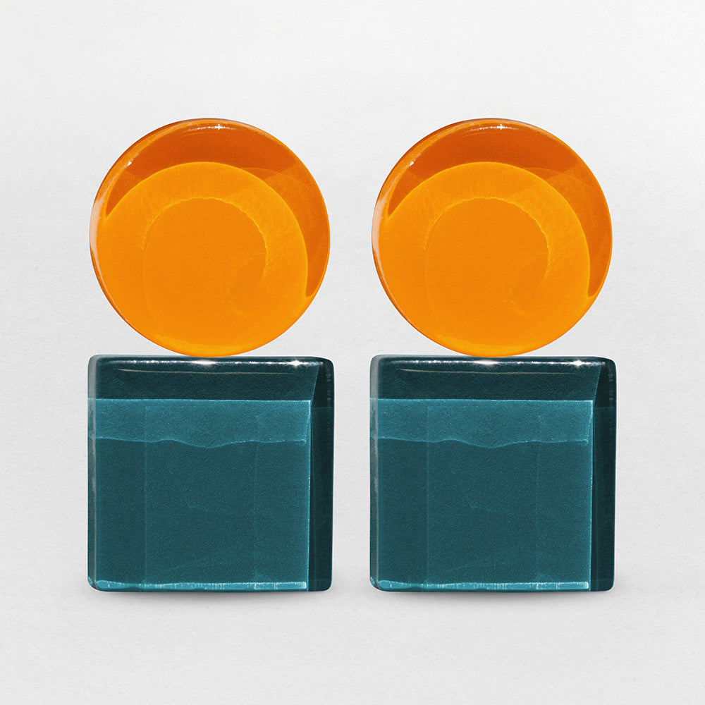 Foto von Geometric Clip Earrings
