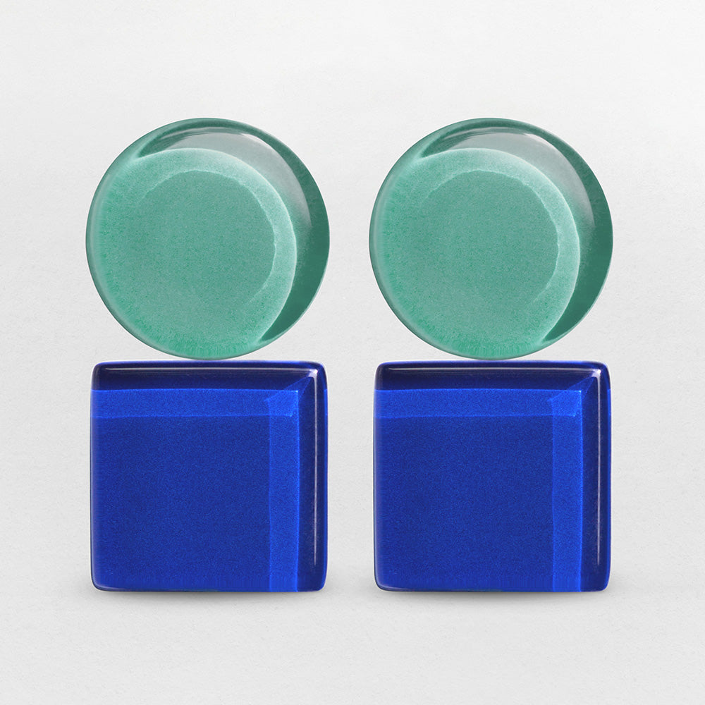 Foto von Geometric Clip Earrings