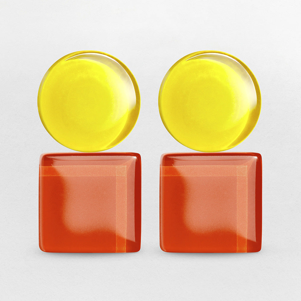 Foto von Geometric Clip Earrings