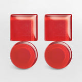 Geometrische Statement Ohrringe Geometrische Statement Ohrringe