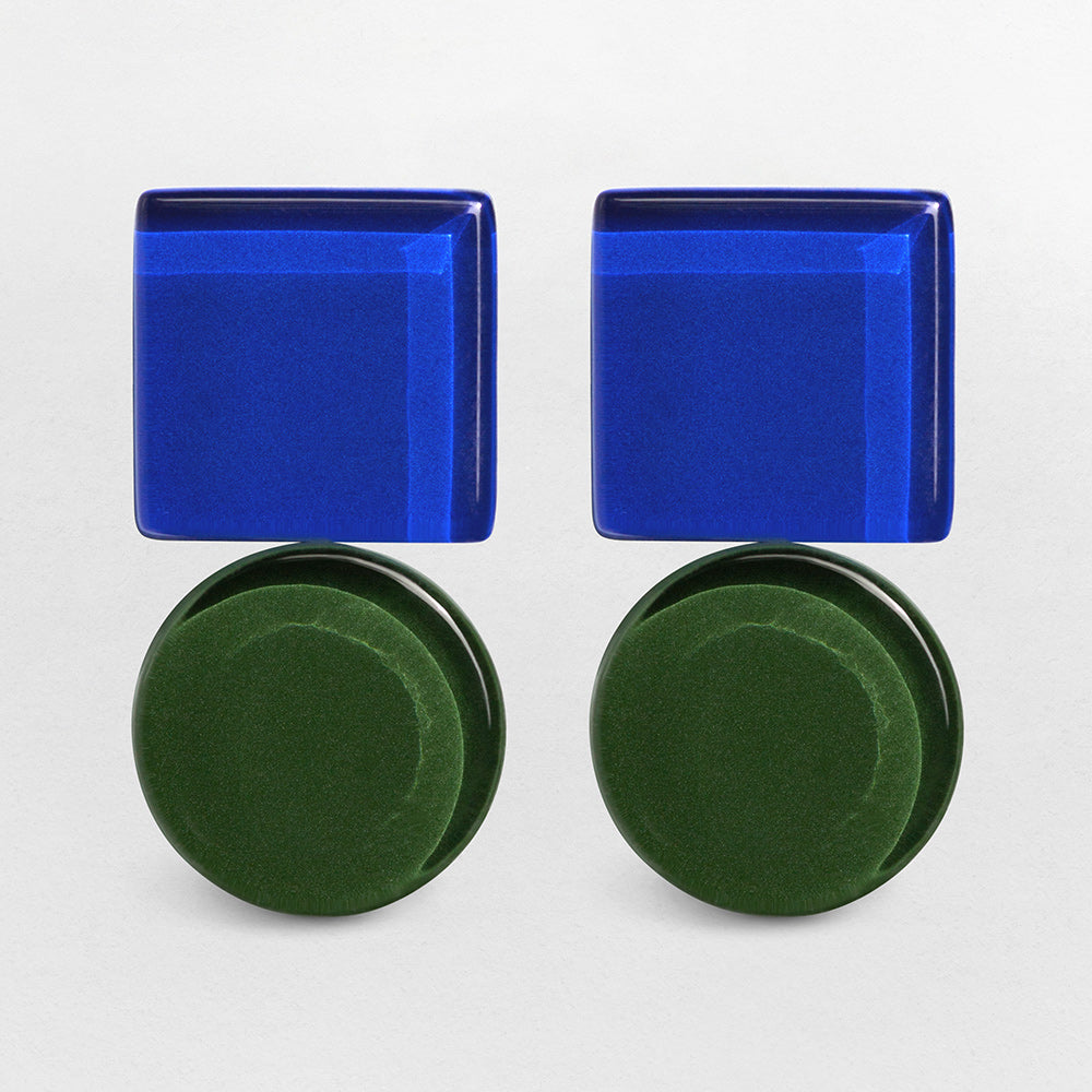 Geometrische Statement Ohrringe
